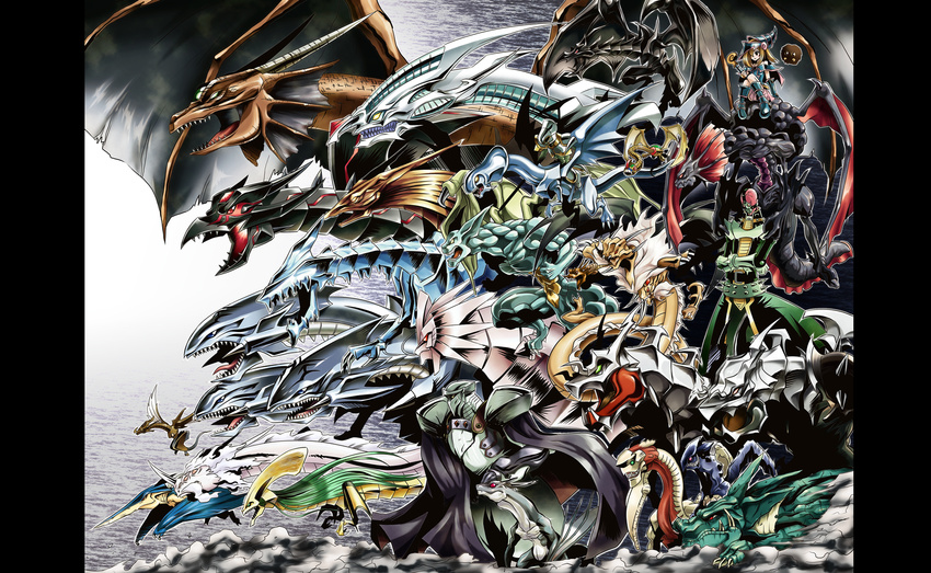 armed_dragon armor armored_boots black_cape blizzard_dragon blonde_hair blue-eyes_ultimate_dragon blue_footwear blue_hat boots cape claws crossed_arms dark_armed_dragon dark_magician_girl delta_flyer divine_dragon_ragnarok dragon duel_monster exploder_dragonwing fangs floating from_side full_body green_eyes hat highres holding holding_staff horn horus_the_black_flame_dragon jinzo_(yuu-gi-ou) king_dragun knee_boots kuriboh long_hair luster_dragon masked_dragon mirage_dragon mobius_the_frost_monarch monster open_mouth paladin_of_white_dragon pillarboxed prime_material_dragon red-eyes_darkness_metal_dragon red-eyes_wyvern red_eyes sharp_teeth shoulder_pads sitting smoke spear_dragon staff stardust_dragon strong_wind_dragon teeth the_dragon_dwelling_in_the_cave tongue totem_dragon tyrant_dragon usoco white_night_dragon wizard_hat yuu-gi-ou yuu-gi-ou_duel_monsters