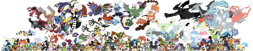 everyone highres pokemon pokemon_(game) pokemon_bw pokemon_bw2