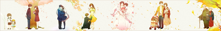 2boys 2girls absurdres age_progression alternate_hairstyle animal autumn axis_powers_hetalia baby backpack bag bare_shoulders black_legwear blush border bouquet bracelet branch bridal_veil bride brown_eyes brown_hair carrying cherry_blossoms couple dog dress eyes_closed family flower formal gakuran geta gift grey_hair groom hair_bun hair_flower hair_ornament hairclip haori happy hat hetero highres incredibly_absurdres jacket japan_(hetalia) japanese_clothes jewelry kamitsuki kimono kindergarten kindergarten_uniform kiss leaf long_hair long_image multiple_boys multiple_girls multiple_persona old older one_knee open_mouth pantyhose petals plum_blossoms pochi_(hetalia) princess_carry proposal ring sapling scarf school_bag school_hat school_uniform seasons serafuku shared_scarf shawl short_hair shorts skirt sleeping smile socks spring_(season) standing strapless_dress stroller suit summer tabi taiwan_(hetalia) tears tree tuxedo valentine veil wedding wedding_dress white_dress white_legwear wide_image wind winter yellow_dress younger