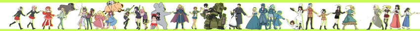 6+girls absurdres adapted_uniform ammunition ammunition_belt animal animal_ears animal_slippers annotation_request apron aqua_hair arm_grab armlet ascot bare_shoulders barefoot beagle beret black_dress black_eyes black_footwear black_hair black_hat black_jacket black_neckwear black_pants blindfold blonde_hair blouse blue_cape blue_choker blue_coat blue_dress blue_eyes blue_footwear blue_hat blue_jacket blue_pants blue_skirt blue_sky blush_stickers boots bottle bow braid breasts brown_eyes brown_footwear brown_hair brown_jacket brown_shirt brown_shorts bunny_ears cannon cape cat cat_ears cat_tail chef_hat chef_uniform choker cleavage clenched_hands crossed_arms detached_sleeves dog dog_slippers double_bun dougi dress earrings eyes_closed facial_mark fake_animal_ears fang fighting_stance fish fishing_rod flag_print flats french_flag garrison_cap ghost glasses gloves goggles goggles_on_head gradient_hair green_choker green_dress green_hair green_jacket green_legwear green_sleeves grey_dress grey_hair grey_leotard grey_pants grey_shirt grey_skirt hair_bow hair_bun hair_ornament hair_rings hair_tubes hairclip hakama_skirt hakurei_reimu hamster hand_holding hat headgear heart heart_hair_ornament highres holding hood hooded_cape hoshikawa_(hoshikawa_gusuku) ibaraki_kasen inaba_tewi incredibly_absurdres jacket jewelry knee_boots knee_pads koala konpaku_youmu kuromorimine_military_uniform large_breasts leaning_forward leg_up legwear_under_shorts leotard letterboxed long_dress long_image long_skirt long_sleeves looking_at_another looking_back maid maid_apron maid_headdress mary_janes mecha mecha_musume military military_uniform miniskirt multicolored_hair multiple_girls muneate navel neck_ribbon necktie no_legwear off_shoulder ooarai_military_uniform open_clothes open_jacket orange_hair original oversized_animal overskirt pajamas pants pantyhose pauldrons pencil_skirt pink_eyes pink_hair pink_pants pink_skirt pleated_skirt print_neckwear purple_cape purple_hair purple_jacket purple_shirt red-framed_eyewear red_bow red_dress red_hair red_neckwear red_shirt red_shorts red_skirt red_sleeves reisen_udongein_inaba ribbon robot running sake_bottle scare school_uniform semi-rimless_eyewear serafuku shameimaru_aya shiba_inu shirt shoes short_dress short_hair short_sleeves shorts side_ponytail sidelocks silhouette silver_hair simple_background skillet skirt sky sleeveless sleeveless_dress sleeveless_jacket sleeves_rolled_up slippers smirk spirit standing standing_on_one_leg stepped_on strapless strapless_dress striped striped_legwear sweater tail tan thigh_boots thighhighs top_hat topless touhou trench_coat two_side_up under-rim_eyewear uniform vertical-striped_legwear vertical_stripes very_short_hair waist_apron walking waving weapon weapon_on_back white_apron white_gloves white_jacket white_legwear white_neckwear white_pants white_shirt wide_image wing_collar world_of_tanks yagokoro_eirin yellow_blouse