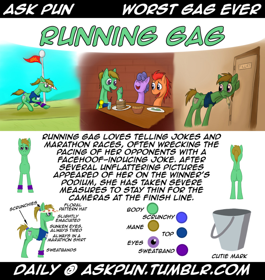 anus ask_pun bucket comic model_sheet my_little_pony original_character sick skinny sleepy tumblr