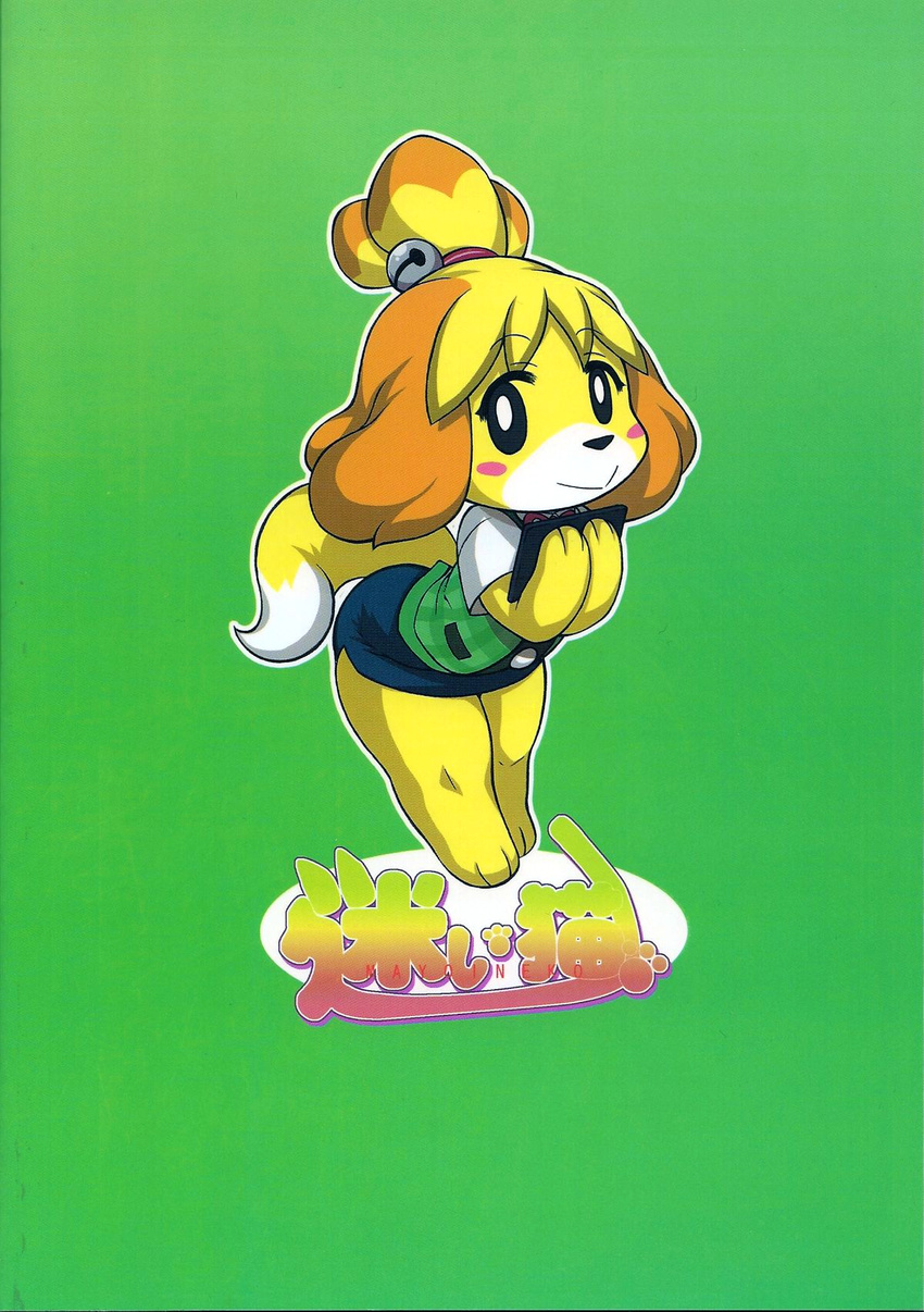 animal_crossing canine female isabelle nintendo solo unknown_artist video_games