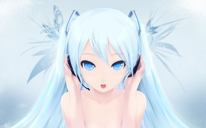 blue_eyes blue_hair cait close hatsune_miku headphones last_night_good_night_(vocaloid) long_hair vocaloid