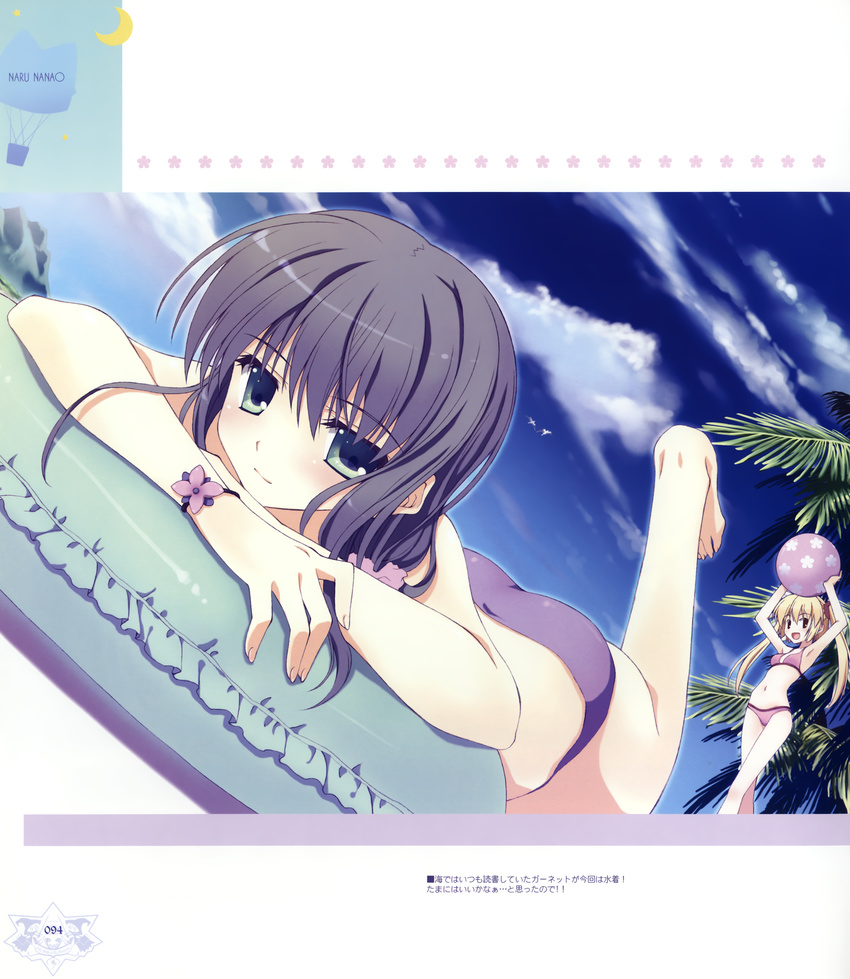 bikini ice_&amp;_choco nanao_naru swimsuits tagme