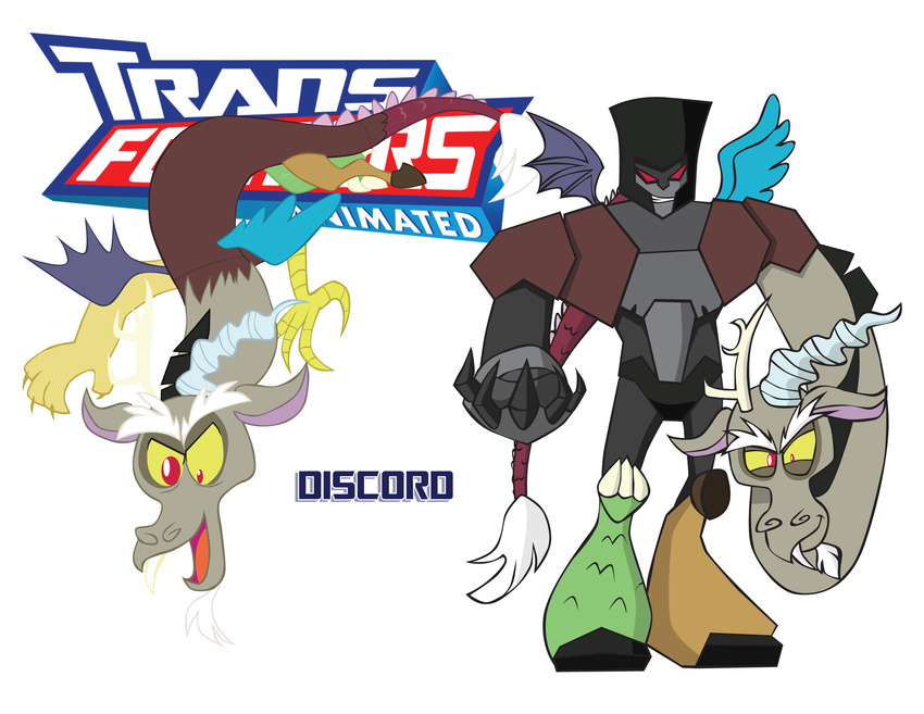 discord_(mlp) draconequus equine friendship_is_magic horn horse inspectornills machine male mammal mechanical my_little_pony pony robot transformers