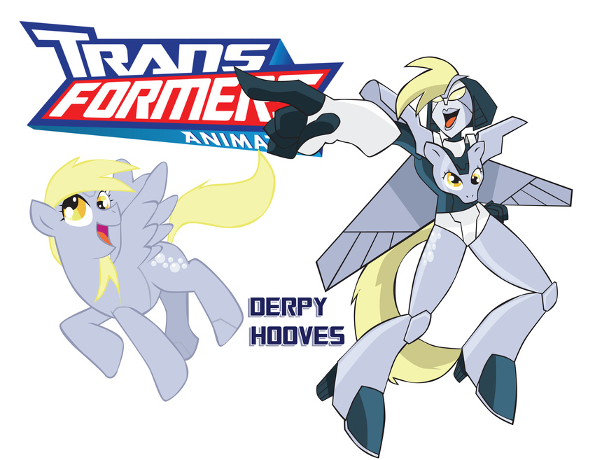 cutie_mark derpy_hooves_(mlp) equine female feral friendship_is_magic horse inspectornills machine mammal mechanical my_little_pony pegasus pony robot transformers wings