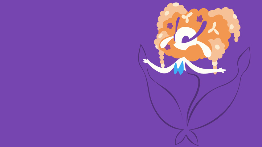 female florges nintendo pok&#233;mon pok&eacute;mon purple_background sdmax300 unknown_artist video_games wallpaper