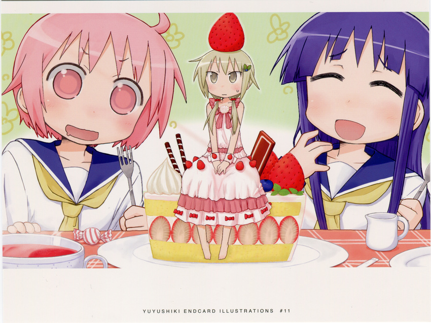 endcard kazuho tagme yuyushiki