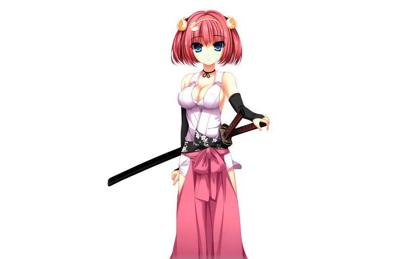 chusingura_46+1 erect_nipples nui_(artist) oishi_chikara sword weapon