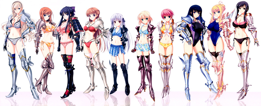 bertille_althusser celia_cumani_aintree kisaki_mio komori_kei lisa_eostre noel_marres_ascot ryuzouji_akane walkure_romanze