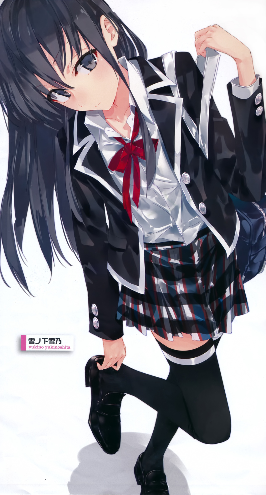 scanning_artifacts seifuku tagme thighhighs yahari_ore_no_seishun_lovecome_wa_machigatteiru. yukinoshita_yukino