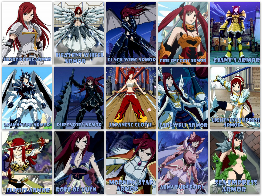 armor breasts erza_scarlet fairy_tail highres red_hair