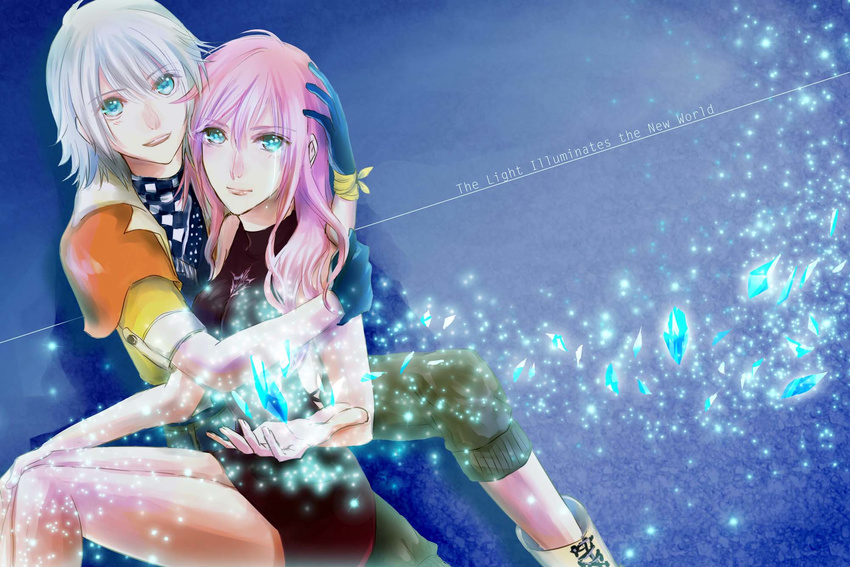 e/a final_fantasy final_fantasy_xiii highres hope_estheim lightning_farron lightning_returns:_final_fantasy_xiii