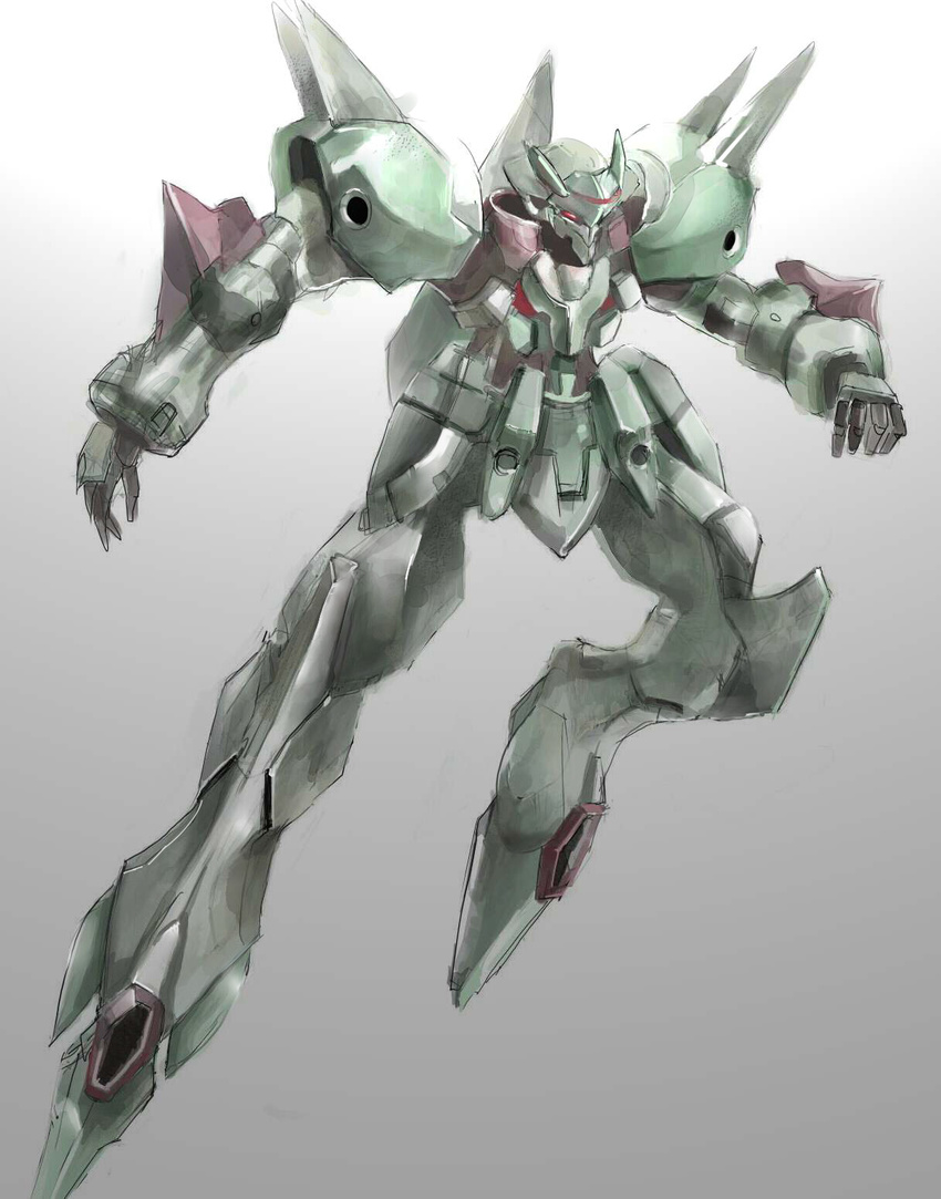 gadessa green gundam gundam_00 highres mecha no_humans