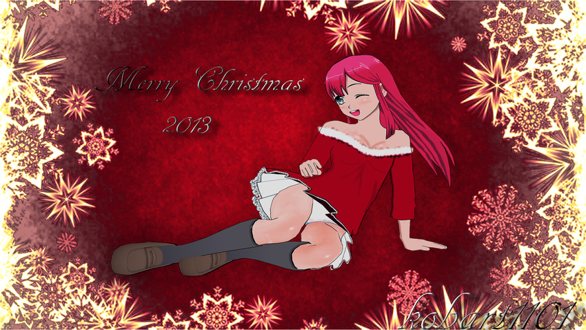 2013 akane anime christmas_girl kobart1101 wishes