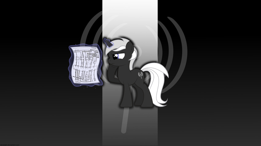 blue_eyes cutie_mark derplight equine female feral friendship_is_magic fur hair horn horse mammal my_little_pony original_character pony schematic solo unicorn wallpaper white_hair