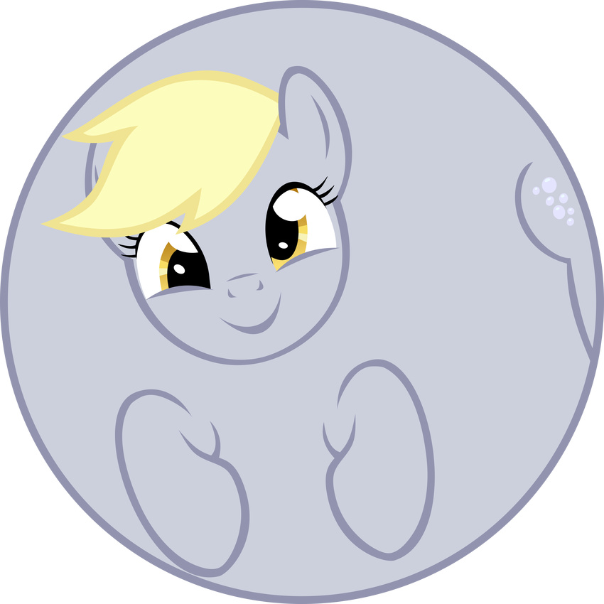 absurdly_absurd_res alpha_channel amber_eyes blonde_hair cute cutie_mark derpy_hooves_(mlp) equine female friendship_is_magic hair hi_res horse mammal my_little_pony pegasus pony smile solo up1ter wings
