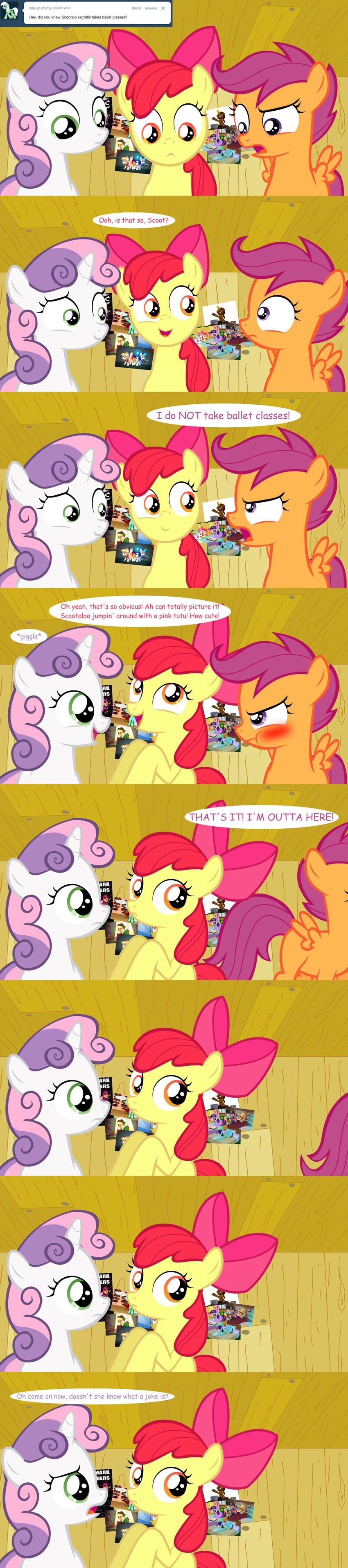 apple_bloom_(mlp) blush bow comic computer cutie_mark_crusaders_(mlp) equine female friendship_is_magic horn horse jananimations laptop mammal my_little_pony pegasus pony scootaloo_(mlp) smile sweetie_belle_(mlp) tumblr unicorn wings young