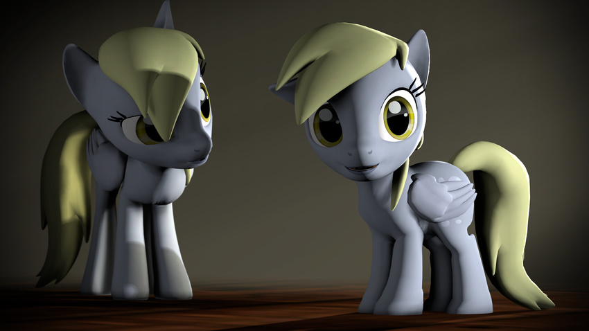 3d argodaemon blonde_hair cgi cutie_mark derpy_hooves_(mlp) equine female friendship_is_magic hair horse mammal my_little_pony pegasus pony source_filmmaker widescreen wings