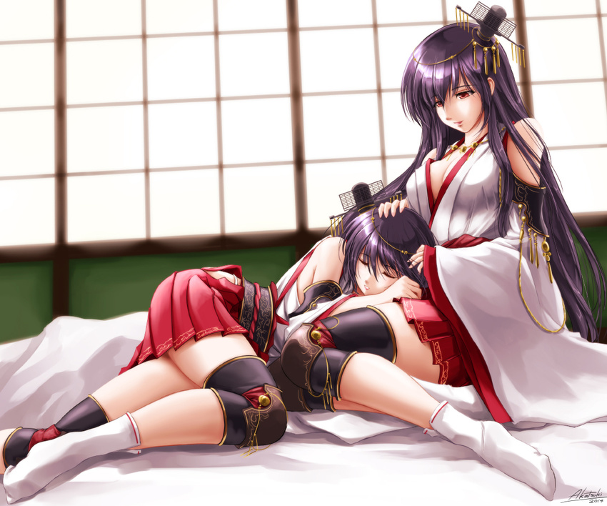 akatsuki_matsumoto fusou_(kancolle) kantai_collection tagme yamashiro_(kancolle)