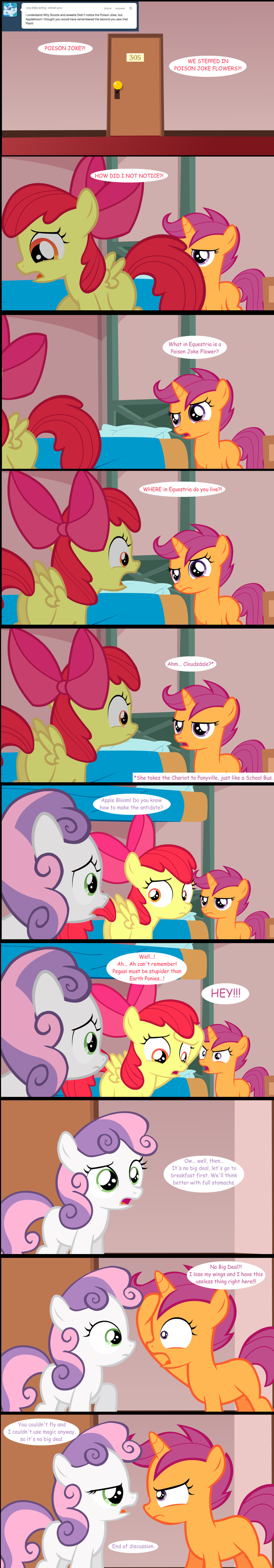 animated apple_bloom_(mlp) bow comic computer cutie_mark_crusaders_(mlp) equine female feral friendship_is_magic horn horse jananimations mammal my_little_pony pegasus pony scootaloo_(mlp) sweetie_belle_(mlp) tumblr unicorn wings young