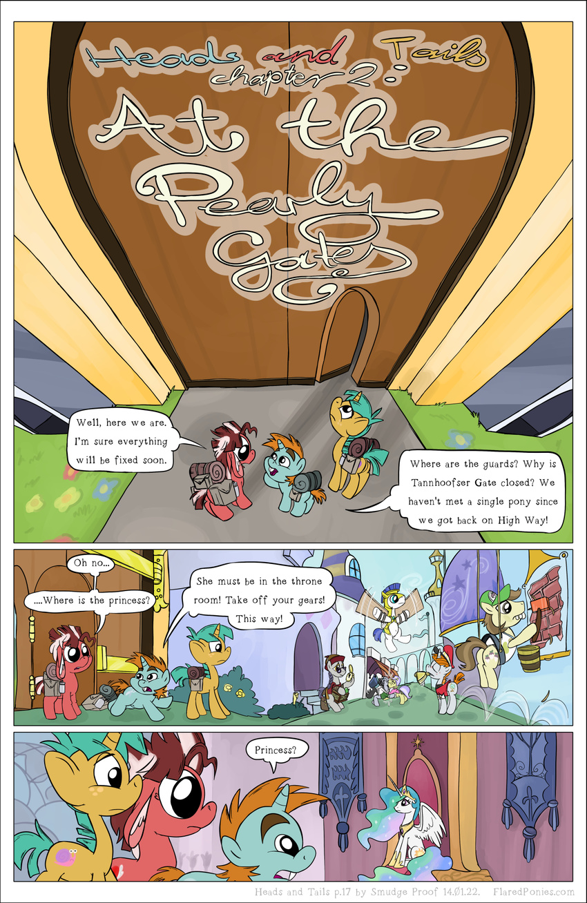 bag bellhop blade_runner canterlot comic donkey equine female friendship_is_magic hat hayseed_turnip_truck_(mlp) heads_and_tails horn horse invalid_tag jet_set_(mlp) male mammal my_little_pony original_character pony princess_celestia_(mlp) royal_guard smudge_proof snails_(mlp) snips_(mlp) tails uncle_wing_(mlp) unicorn upper_crust_(mlp) winged_unicorn wings