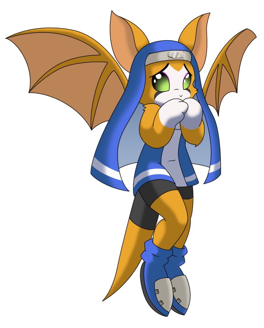 clothed clothing cosplay dust:_an_elysian_tail ears_up female fidget green_eyes guilty_gear invalid_tag nimbat nun rockmanzxadvent scared solo video_games wings