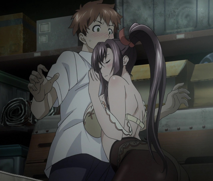 1girl amaya_haruko maken-ki! ooyama_takeru screencap