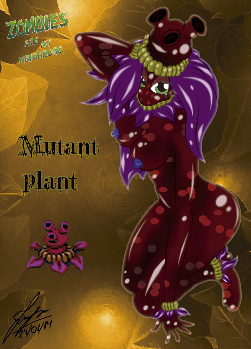 female mutant_plant tagme zobethor zombies_ate_my_neighbors