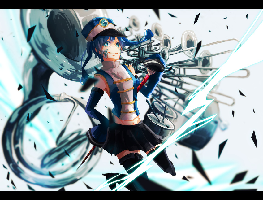 drums ene_(kagerou_project) hat instrument kagerou_project kokeshi_ya