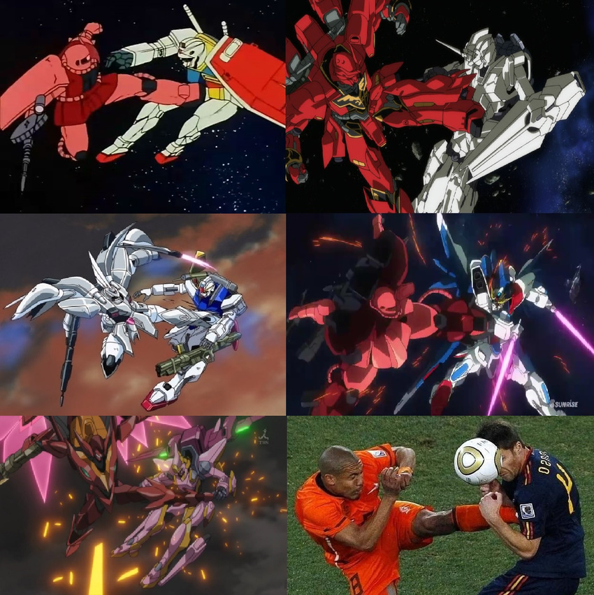 build_strike_gundam code_geass guaiz gundam gundam_build_fighters gundam_seed gundam_unicorn guren_seiten kick kicking lancelot mobile_suit_gundam nigel_de_jong parody photo rx-78-2 screencap sinanju soccer strike_gundam unicorn_gundam xabi_alonso zaku zaku_amazing zaku_ii zaku_ii_s_char_custom