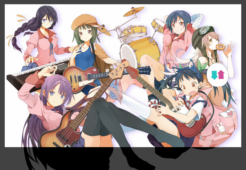 bakemonogatari hachikuji_mayoi hanekawa_tsubasa kanbaru_suruga monogatari_(series) nekomonogatari oshino_shinobu sengoku_nadeko senjougahara_hitagi yuguru