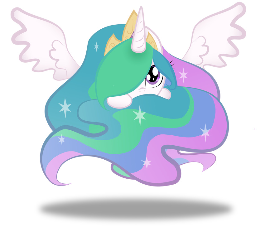 absurd_res alpha_channel chibi crown equine female friendship_is_magic gold hi_res horn horse mammal my_little_pony plain_background pony princess_celestia_(mlp) purple_eyes solo sparkles transparent_background winged_unicorn wings zackira
