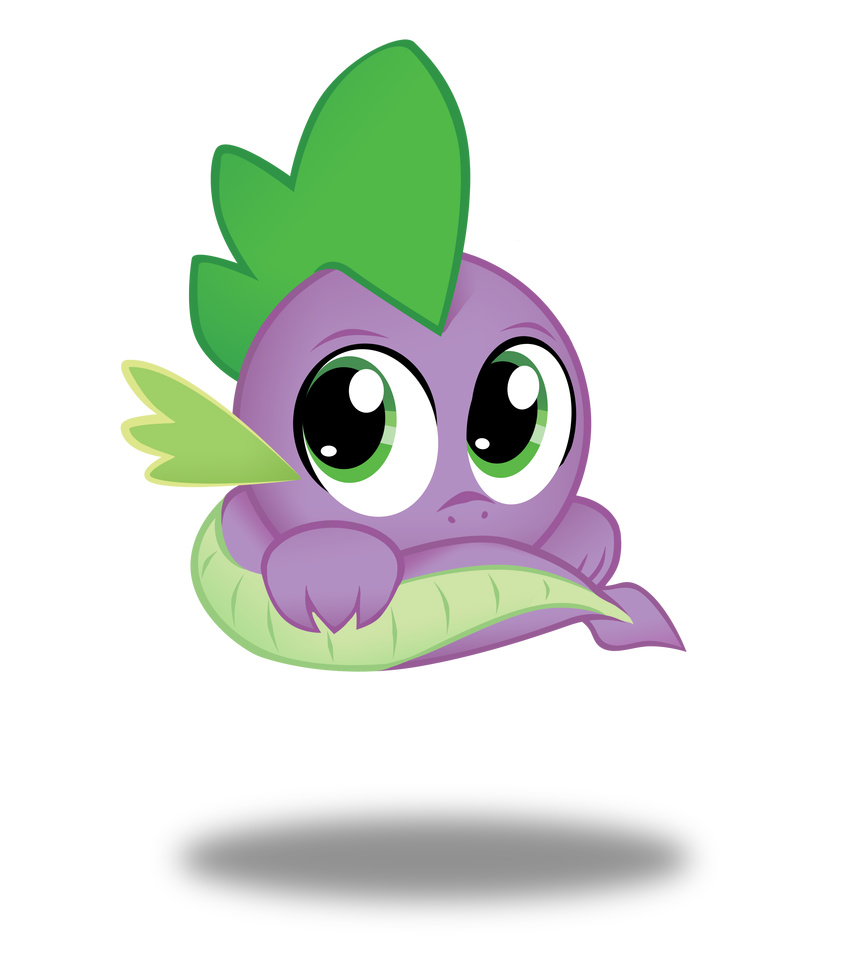 absurd_res alpha_channel dragon friendship_is_magic green_eyes hi_res male my_little_pony plain_background solo spike_(mlp) transparent_background zackira