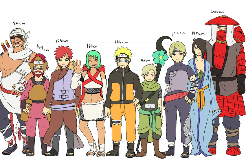 fuu_(naruto) gaara han han_(naruto) killer_bee naruto naruto_shippuuden nii_yugito o96ap roushi roushi_(naruto) utakata_(naruto) uzumaki_naruto yagura yagura_(naruto)