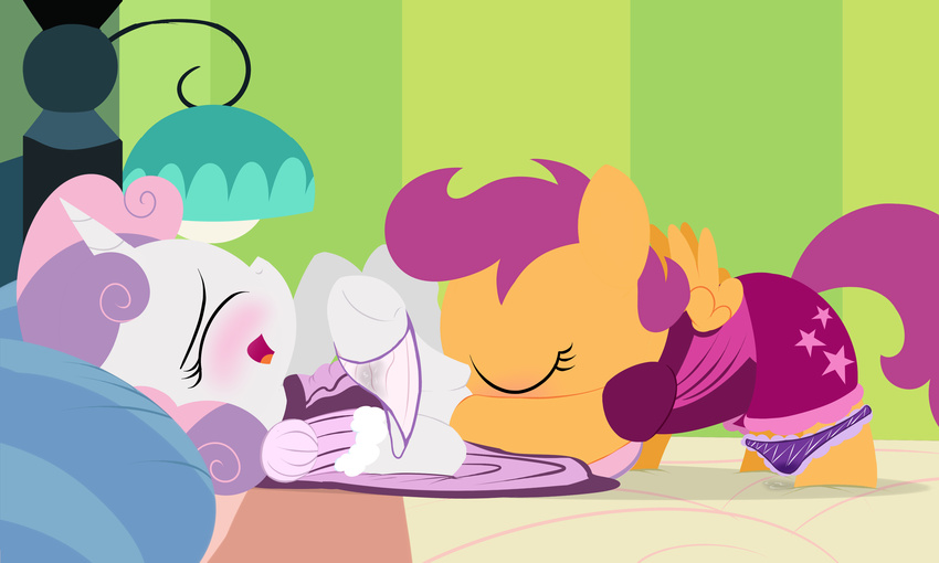 cunnilingus dtcx97 equine female friendship_is_magic fur hair horn horse lesbian mammal my_little_pony oral oral_sex orange_fur pegasus pony purple_hair pussy pussy_juice scootaloo_(mlp) sex sweetie_belle_(mlp) two_tone_hair unicorn vaginal white_fur wings young