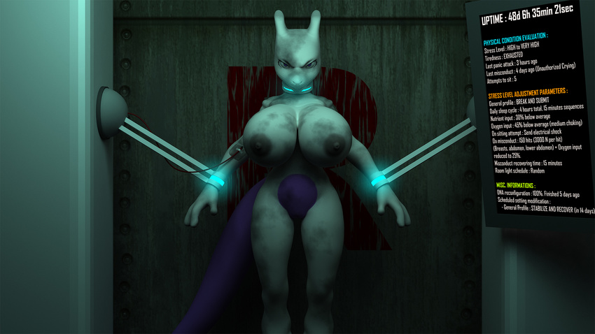 3d absurd_res annonguy anthro big_breasts breasts female giovanni hi_res huge_breasts mewtwo nintendo nipples nude pok&#233;mon pok&#233;morph pok&eacute;mon pose solo video_games wolvalix