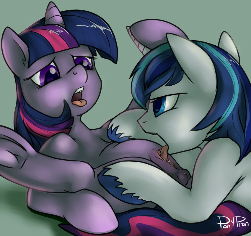 blue_eyes blue_hair clitoris cunnilingus equine female feral friendship_is_magic fur hair hi_res horn incest male mammal my_little_pony oral oral_sex ponypron purple_eyes purple_fur purple_hair pussy sex shining_armor_(mlp) straight twilight_sparkle_(mlp) unicorn vaginal white_fur