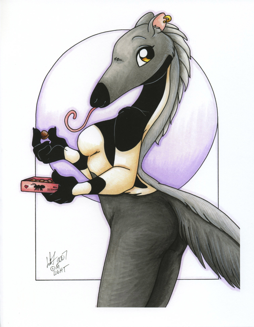 anteater anthro breasts butt female hi_res michele_light solo