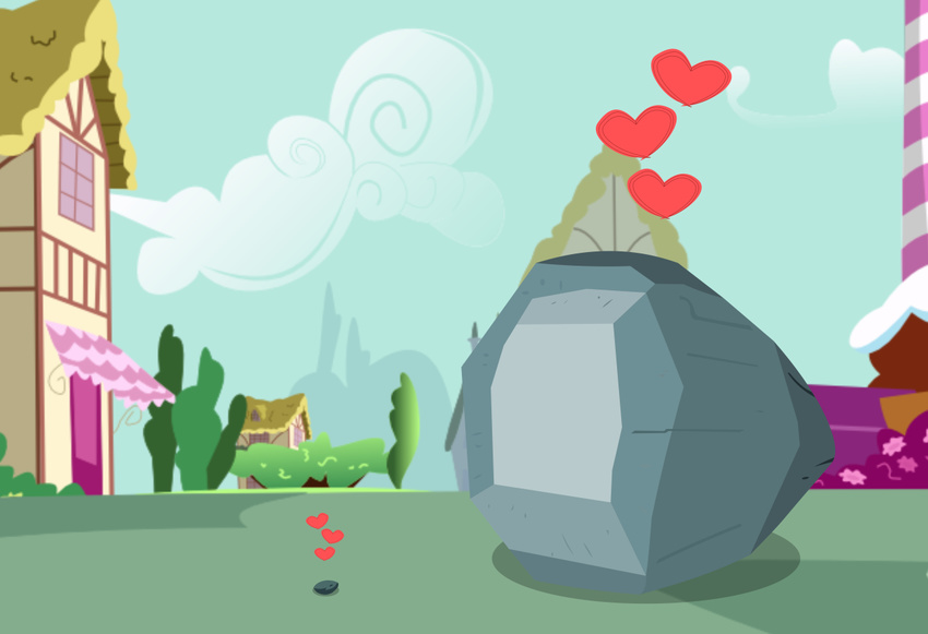 boulder boulder_(mlp) cloud friendship_is_magic house my_little_pony rock stone tom tom_(mlp) tree unknown_artist