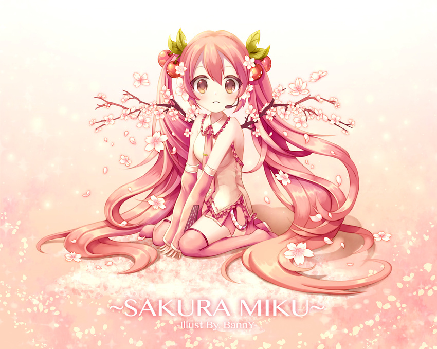 banny hatsune_miku sakura_miku tagme vocaloid