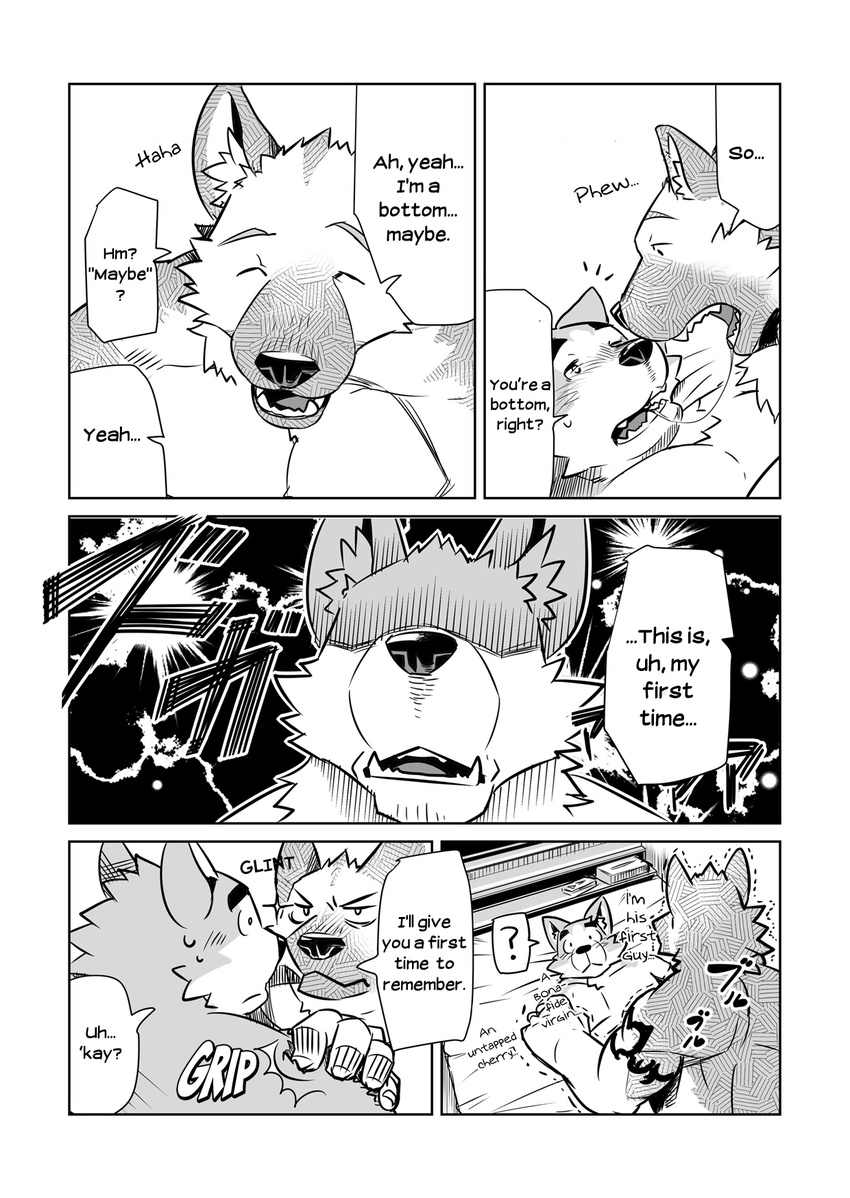 &#12356;&#12396;&#12356;&#12396; ???? begginer_walk big_muscles blush canine chubby comic dog erection eyes_closed flexing german_shepherd husky mammal muscles open_mouth pecs penis shiroi's_public_investigation shiroi's_public_investigation tattoo teeth tongue topless underwear