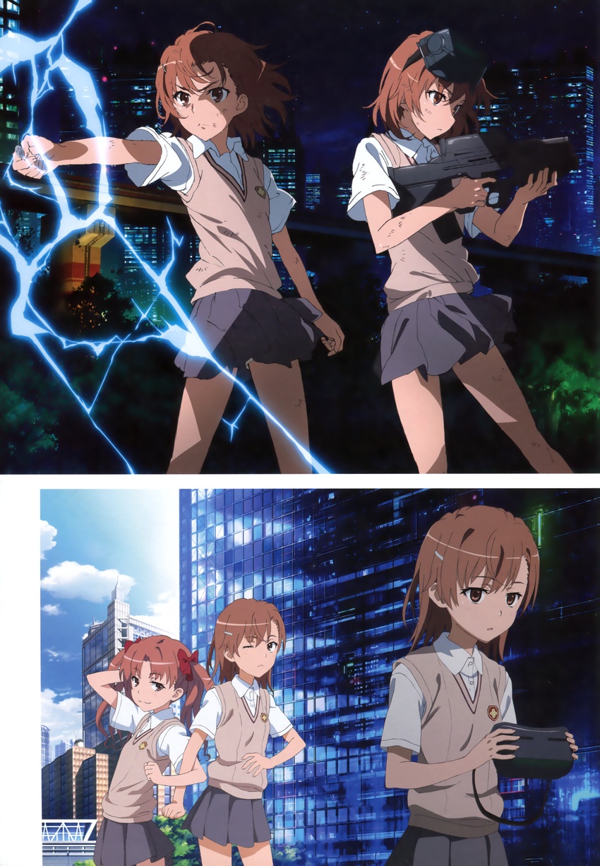 misaka_imouto misaka_mikoto seifuku shirai_kuroko tagme to_aru_kagaku_no_railgun to_aru_kagaku_no_railgun_s to_aru_majutsu_no_index