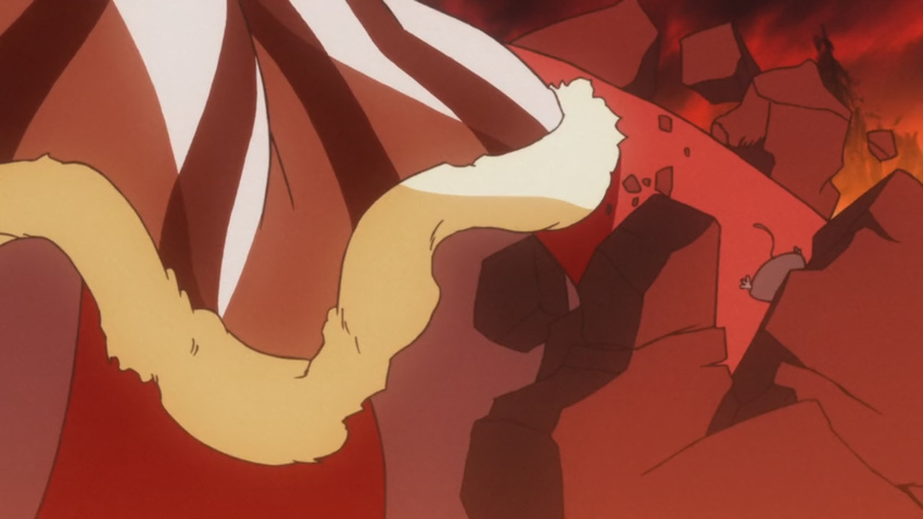 boota cameo kill_la_kill kiryuuin_satsuki sanageyama_uzu screencap takarada_kaneo tengen_toppa_gurren_lagann