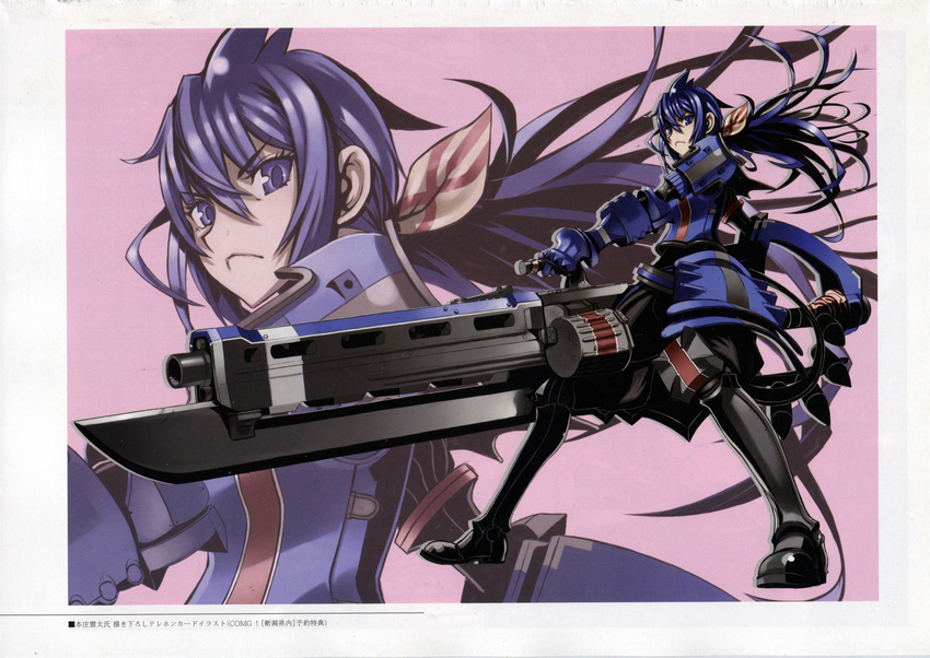 armor gun honjou_raita imca profile_page valkyria_chronicles_3