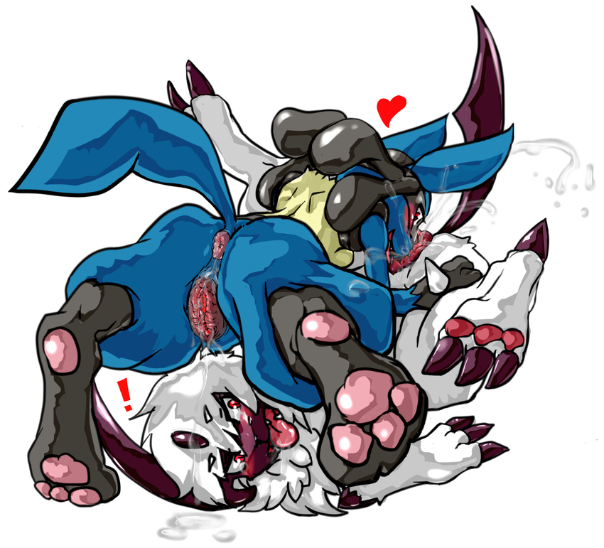 &#12371;&#12358;&#12385; &lt;3 2014 3_toes 69 absol anthro anthro_on_feral anus barefoot bestiality blush butt canine claws cunnilingus duo female feral fur happy hi_res hindpaw interspecies jackal juice lesbian long_ears looking_back lucario mammal muzzle_fuck nintendo nude oral oral_sex pawpads paws pok&#233;mon pok&eacute;mon presenting presenting_hindquarters presenting_pussy pussy pussy_juice sex sharp_claws sharp_teeth smile spikes spread_legs spreading teeth toe_claws toes tongue tongue_out unknown_artist vaginal video_games