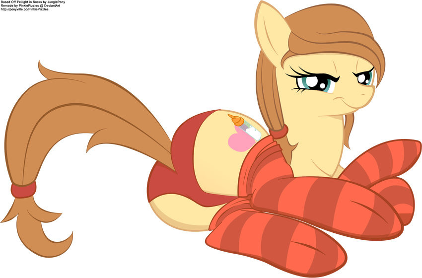 butt button's_mom buttons_mom_(mlp) equine female feral hi_res horse looking_at_viewer mammal my_little_pony panties pinkiepizzles pony smile underwear