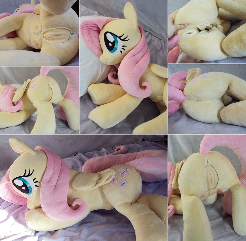 buttercupbabyppg equine fleshlight fluttershy_(mlp) friendship_is_magic horse human mammal my_little_pony plushie pony real sex_toy