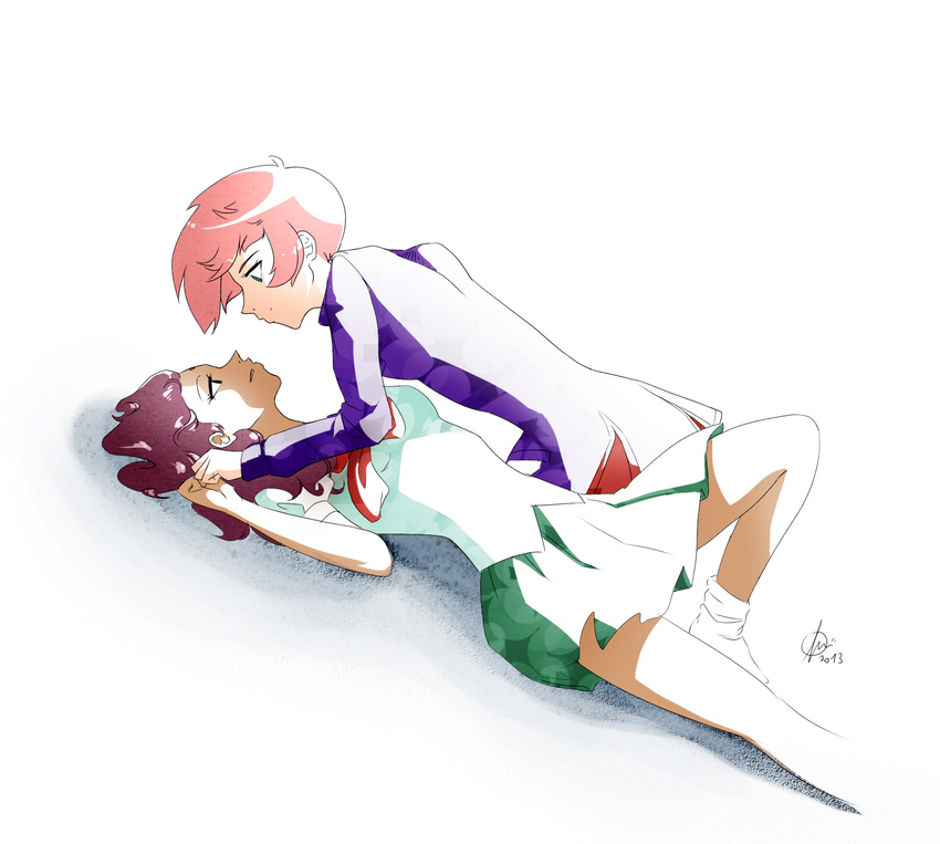 highres himemiya_anthy multiple_girls shoujo_kakumei_utena tenjou_utena verito_rojas yuri