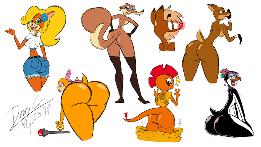 absurd_res anthro bandicoot bent_over big_breasts big_butt blu3danny breasts butt cervine clothing coco_bandicoot crash_bandicoot_(series) female hi_res ice_age implied_incest koopa koopalings lips male mammal marina mario_bros marsupial milf mitzi mother nintendo parent penguin pok&#233;mon pok&eacute;mon presenting presenting_hindquarters repltie reptile rodent rudolph scalie scrafty scratte_(ice_age) shorts sketch son squirrel the_pebble_and_the_penguin thick_thighs undressing video_games wendy_o_koopa wide_hips zoey_(rudolph)